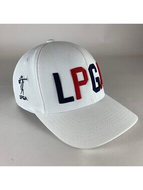 G/Fore LPGA White Snapback Adjustable Hat